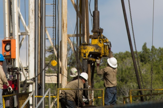 Much of the drilling and fracking is done by contractors that may come from as far away as Texas or Wyoming. When locals are hired for the well-paying jobs, the money doesn't stick around in the rural communities because there's no economic infrastructure in place for capturing the cash and leveraging it for the benefit of the community.